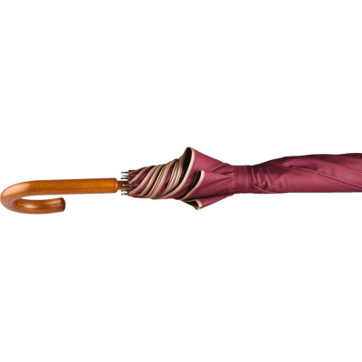 Auto open wooden umbrella